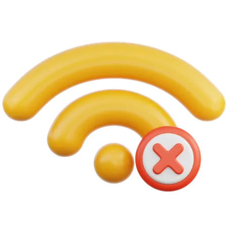 No Signal  3D Icon