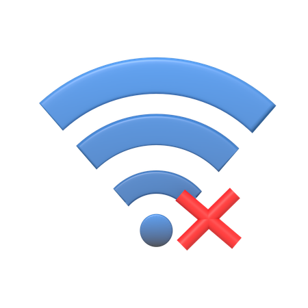 No Signal  3D Icon