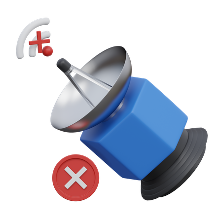 No Signal  3D Icon