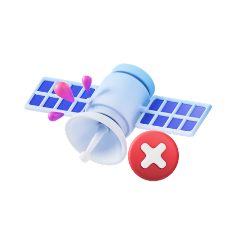 No Signal  3D Icon