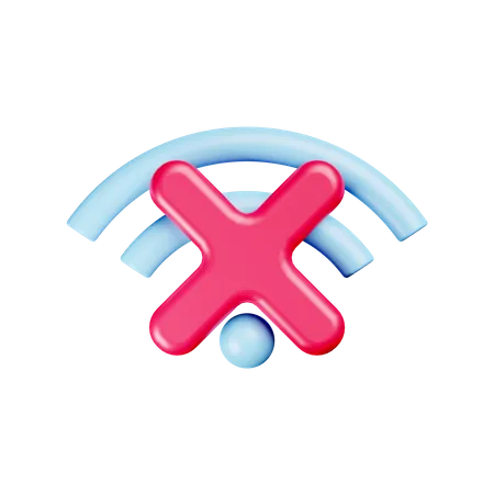 No Signal  3D Icon