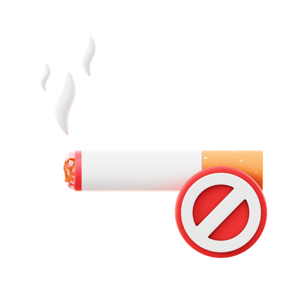 No Smoke  3D Icon