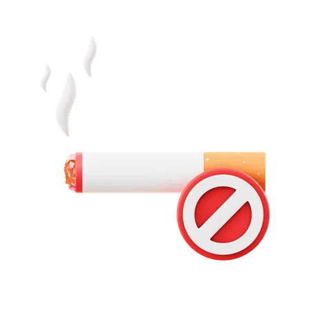 No Smoke  3D Icon