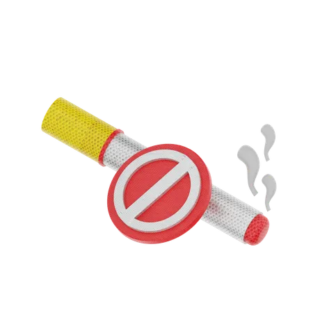 No Smoke  3D Icon