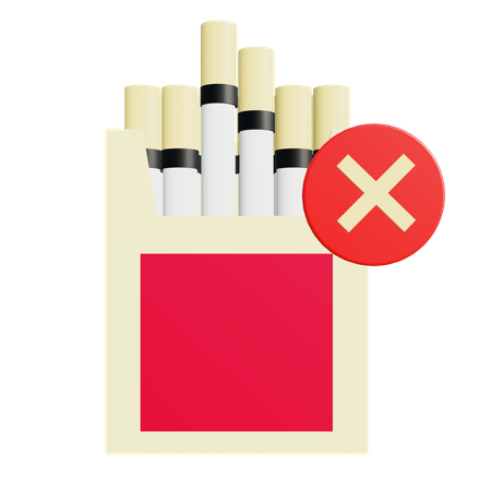 No Smoke  3D Icon