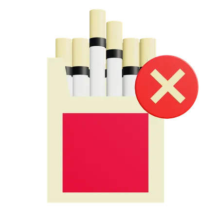 No Smoke  3D Icon