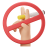 no smoke 3d illustration