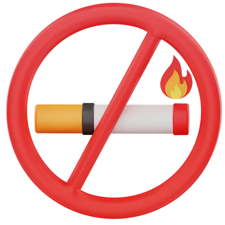 No smoking  3D Icon