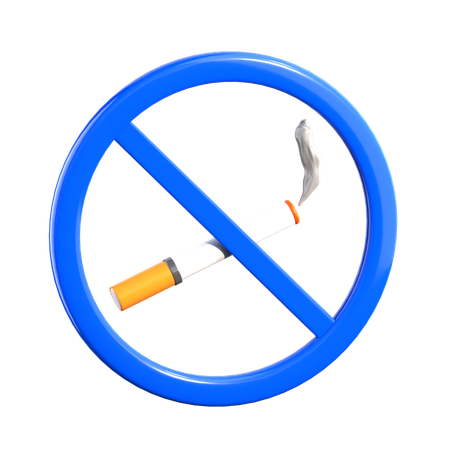 No Smoking  3D Icon