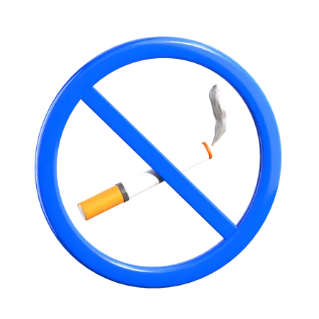 No Smoking  3D Icon