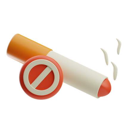 No Smoking  3D Icon