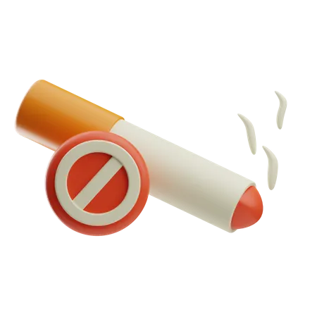 No Smoking  3D Icon