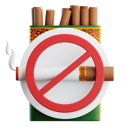 No Smoking  3D Icon