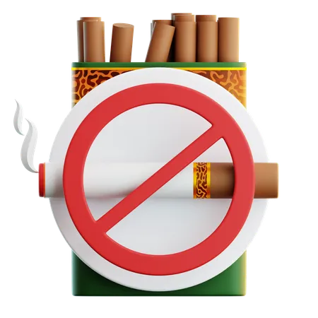 No Smoking  3D Icon