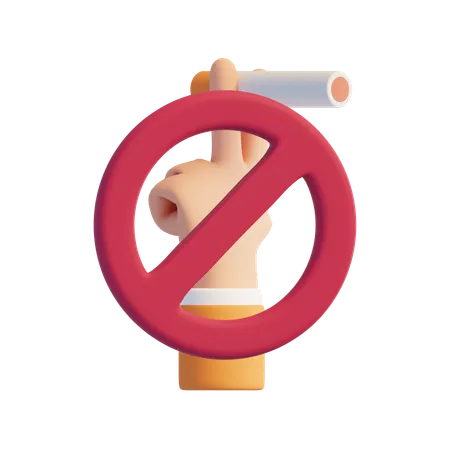 No smoking  3D Icon