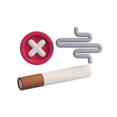 No smoking  3D Icon