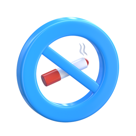 No Smoking  3D Icon