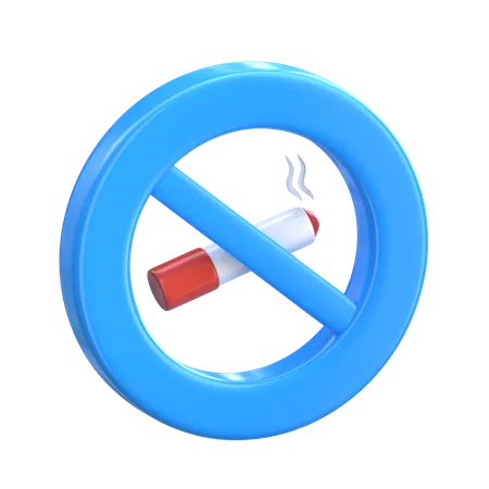 No Smoking  3D Icon