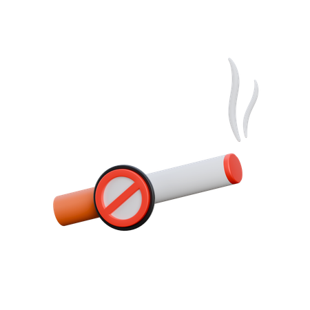 No Smoking  3D Icon