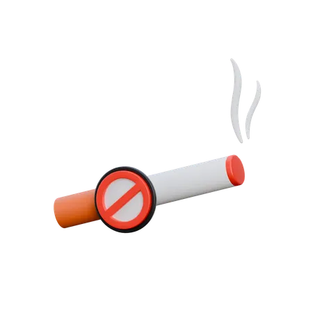 No Smoking  3D Icon