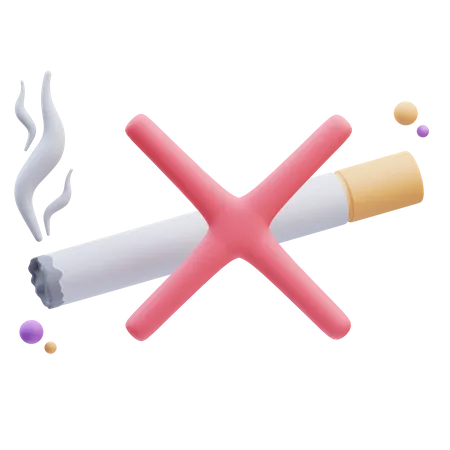 No Smoking  3D Icon