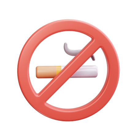 No smoking  3D Icon