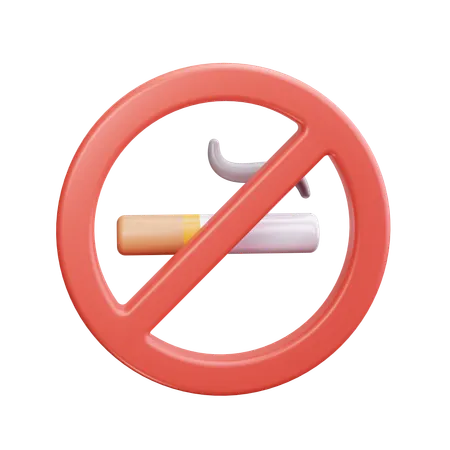 No smoking  3D Icon