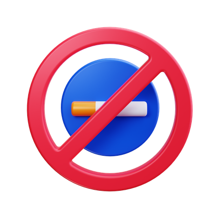 No smoking  3D Icon