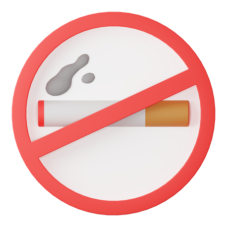 No smoking  3D Icon