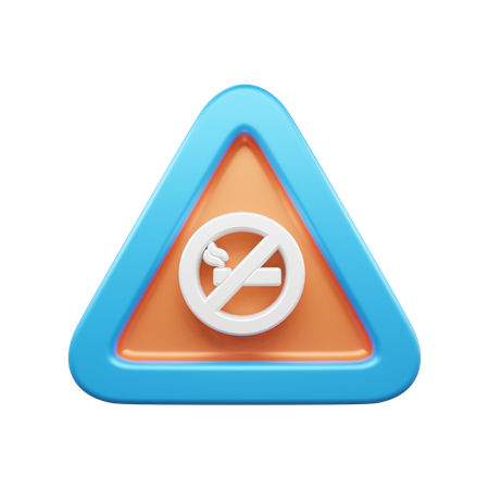 No Smoking  3D Icon