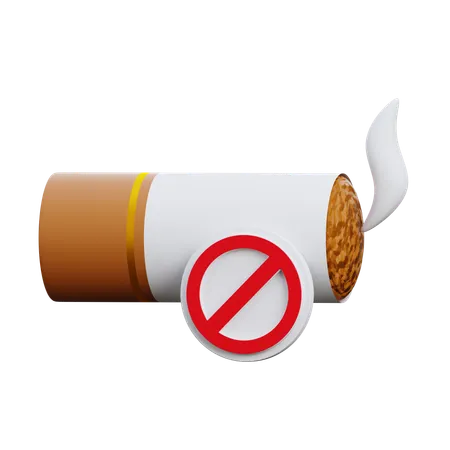 No Smoking  3D Icon