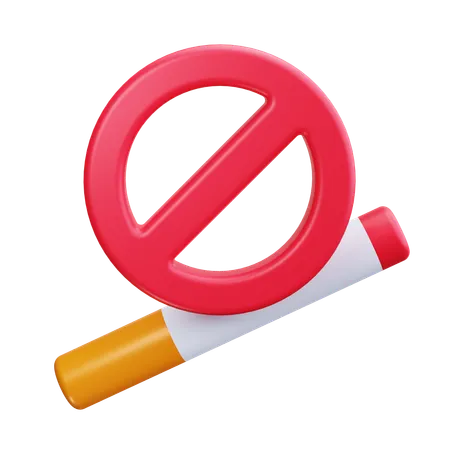 No Smoking  3D Icon