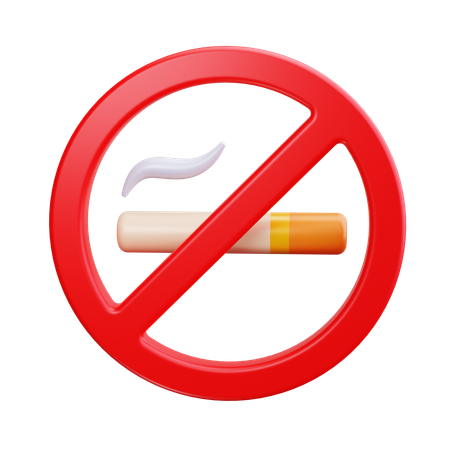 No Smoking  3D Icon