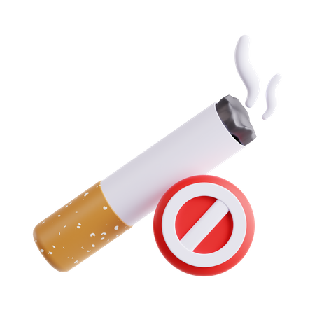 No Smoking  3D Icon