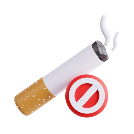 No Smoking  3D Icon