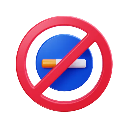 No Smoking  3D Icon