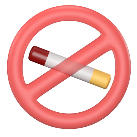 No Smoking  3D Icon