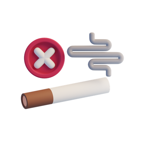 No smoking  3D Icon
