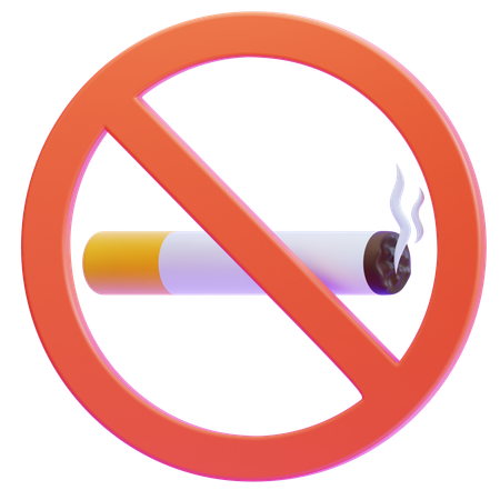 No smoking  3D Icon