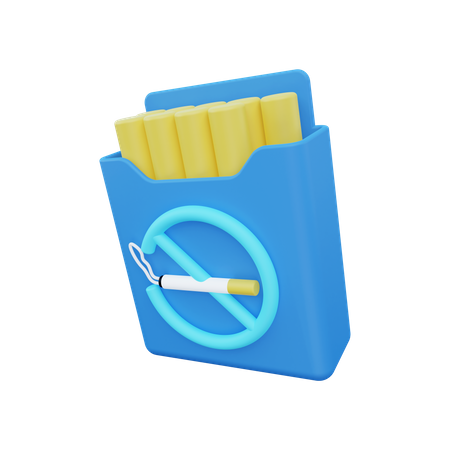 No Smoking  3D Icon