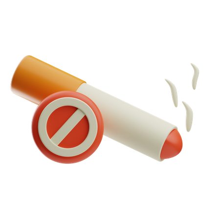 No Smoking  3D Icon