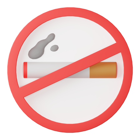 No smoking  3D Icon