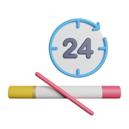No Smoking  3D Icon