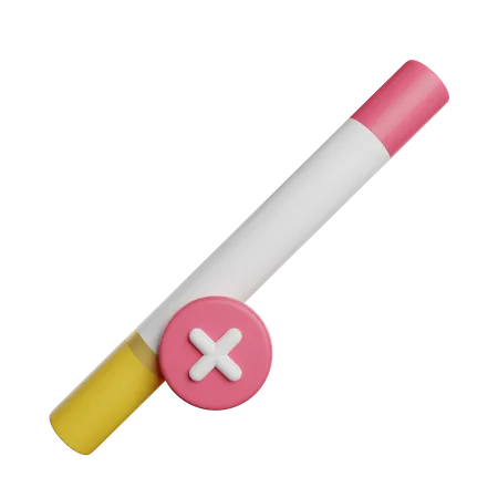 No Smoking Tobacco 3D Icon