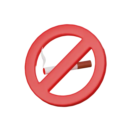 ์ No Smoking Area 3 D Icon 3D Icon