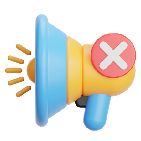 No Sound  3D Icon