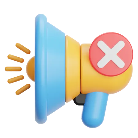 No Sound  3D Icon