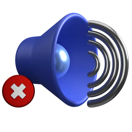 No Sound  3D Icon