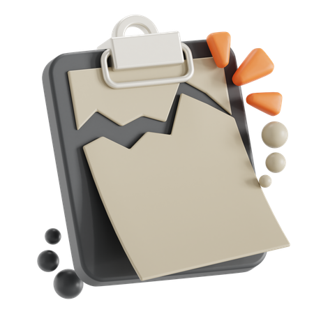 No tasks error state  3D Icon