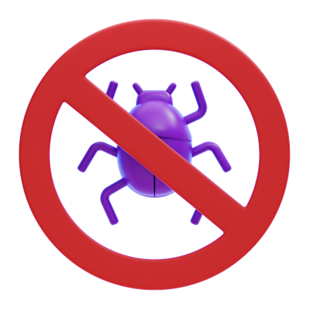 NO TICKS  3D Icon